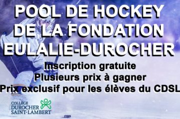 Le pool de hockey de la Fondation